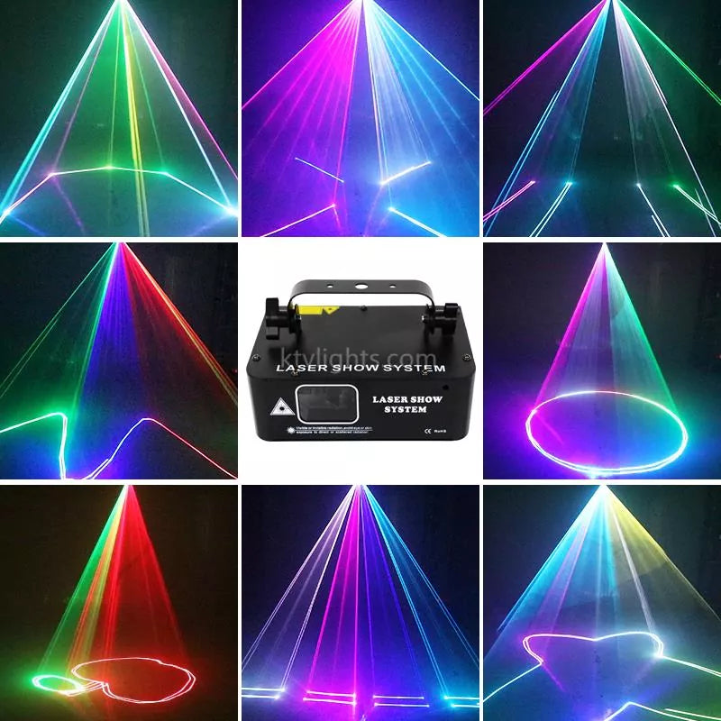 Single hole RGB line scanning laser light-B1