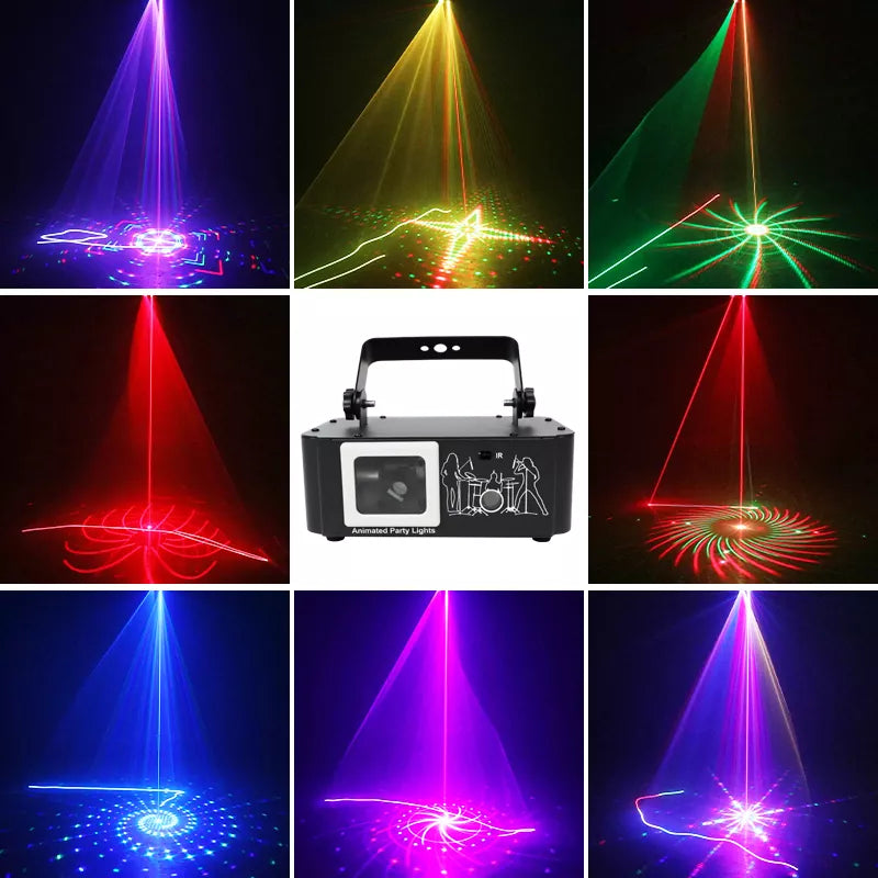 Single hole RGB line scanning laser light-B1