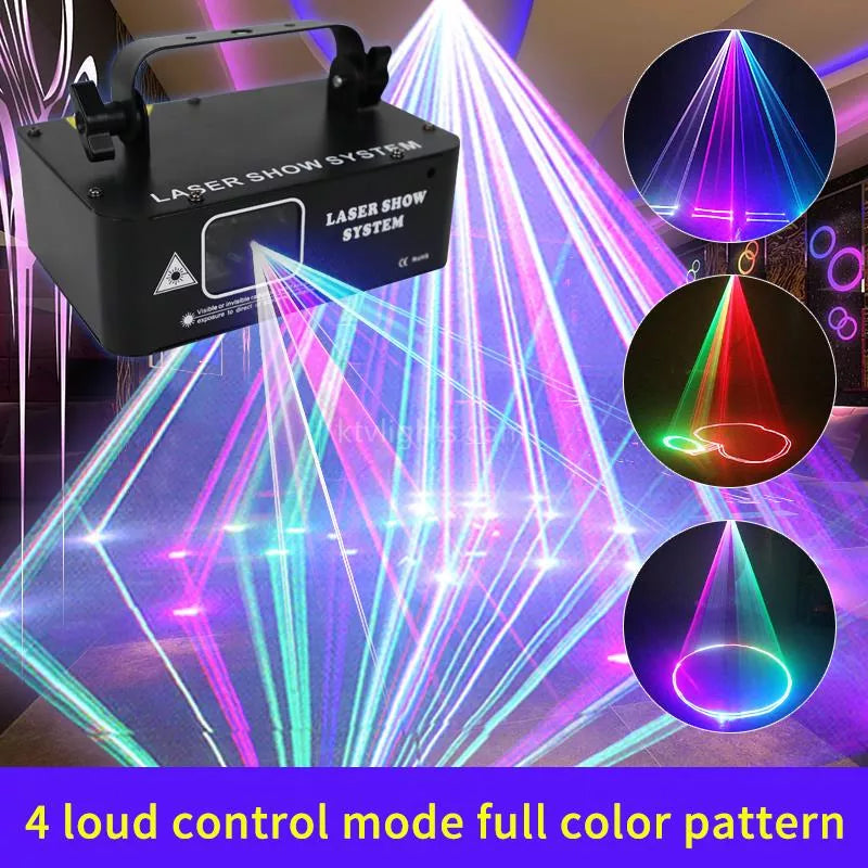 Single hole RGB line scanning laser light-B1